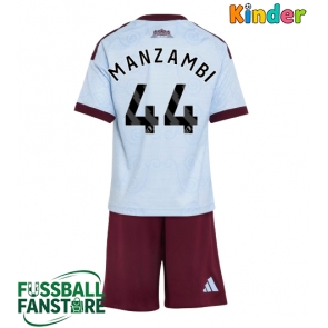 Aston Villa Johan Manzambi #44 Replik 3rd trikot Kinder 2026-27 Kurzarm (+ Kurze Hosen)